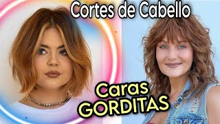 Los MEJORES CORTES de PELO para GORDITAS con PAPADA CARA REDONDA y CUELLO CORTO Perfila el Rostro [upl. by Ping]