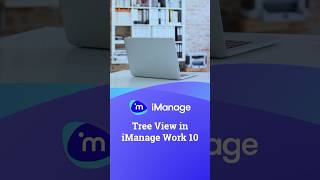 Tree View in iManage Work 10 legaltech filemanagement cloudmanagement [upl. by Lednor375]