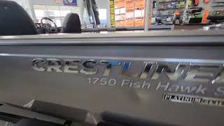 2023 CRESTLINER 1750 FISH HAWK SE SC JS [upl. by Nohtanhoj]