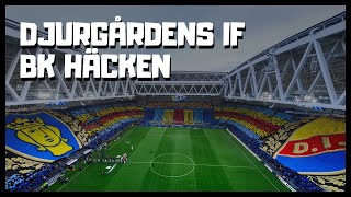 Djurgårdens IF  BK Häcken  Premiär  Tifo  2024 [upl. by Nylaras]