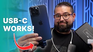 I Tested 10 USBC Devices with iPhone 15 Pro Here’s What Happened [upl. by Einnek469]