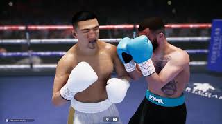 Teofimo Lopez Knocks Out Lomachenko  Undisputed  PC Gameplay [upl. by Hada]