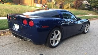 C6 Corvette Ownership Review and Corsa Exhaust Sounds [upl. by Urion]