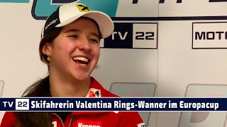 SPORT TV22 Der Ski Alpin Europacup in Sestriere mit der Tirolerin Valentina RingsWanner [upl. by Benis]