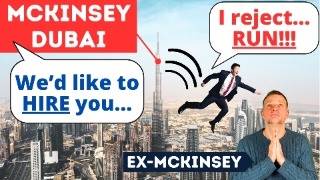 McKinsey Dubai is a MESS Why I REJECTED my offer from McKinsey [upl. by Ehcor]