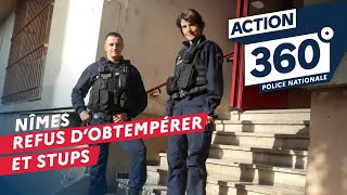 ACTION 360 🚨  S1 E8  Interpellations avec le GSP de Nîmes [upl. by Llennej269]