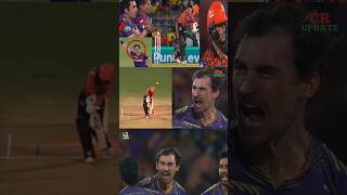 Mitchell starc Bowled Abhishek Sharma 😯  IPL2024FINAL  SRH VS KKR  ‎CRupdate shorts [upl. by Eiddam124]