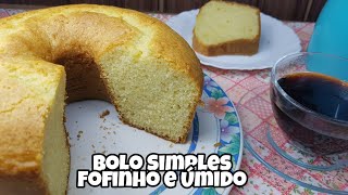 BOLO SIMPLES E FOFINHORECEITA FÁCIL [upl. by Welker220]