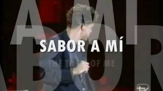 LUIS MIGUEL  SABOR A MI with TRANSLATION LYRICS  TAKEN FROM The Album ROMANCES 1997 [upl. by Greyson]