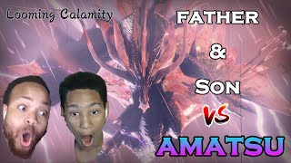 Father amp Son vs Hurricaine Beryl His first Amatsu [upl. by Richia]