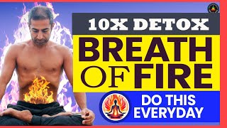 Kapalbhati Pranayama 10x more effective  Breath of Fire Explained  Breathwork Pranayama [upl. by Lesig]