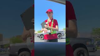 Struggling Employee gets blessed after dealing with rude Costumers emotional employees shorts [upl. by Eerdna]