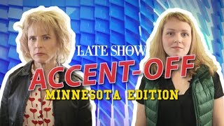 The Late Show AccentOff Minnesota Edition [upl. by Norene]