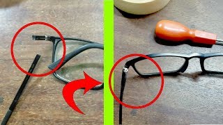 How I Fix My Broken Glasses Frame [upl. by Guthry]