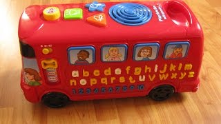 Vtech Playtime Bus with Phonics Great Interactive Toy [upl. by Anatol]