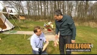 FireampFood TV  Barbecue Roken van buikspek [upl. by Hubsher384]