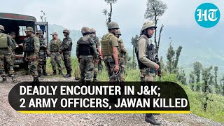 Indian Army Loses Two Captains One Special Forces Jawan In Fierce Encounter In JampKs Rajouri [upl. by Lekkim]