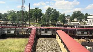 NJTransit Train Arrived At Metropark Schindler 300A Glass Elevator View From 1 To 7 [upl. by Goulet974]