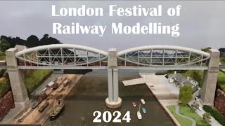 London Festival of Railway Modelling 2024 [upl. by Nicram]