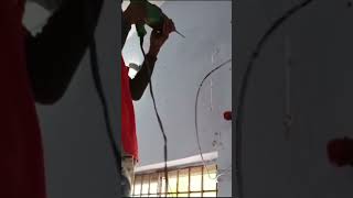 Split Air Conditioner indoor plate installation [upl. by Etak]