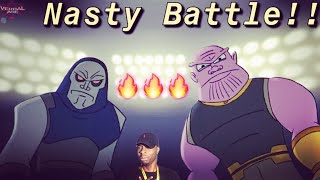 Verbalase  Darkseid Vs Thanos  Cartoon Beatbox Battles  Reaction [upl. by Lay]