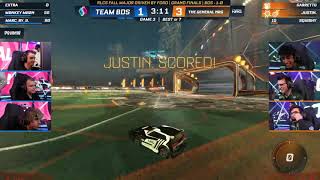 How did Justin score this  NRG vs BDS Grand Final  RLCS Fall Major [upl. by Nnayd740]