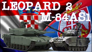 Leopard 2 protiv M84AS1 ko pobeđuje  MBT Leopard 2 VS M84AS1 Who wins [upl. by Esorlatsyrc359]