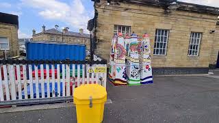 HUDDERSFIELD TRAIN STATION SNIPPETS [upl. by Naeruat241]