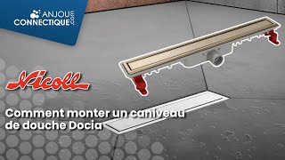 Comment monter un caniveau de douche Docia Nicoll [upl. by Horacio97]