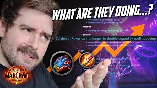 More Tuning Evoker amp Mage Buffs  Nerfs Why change gameplay World of Warcraft The War Within [upl. by Aihsekin]