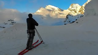 Strahlhorn 4190 M  Besteigung 2009  Skitour  Walliser Alpen 🇨🇭 [upl. by Yarvis]