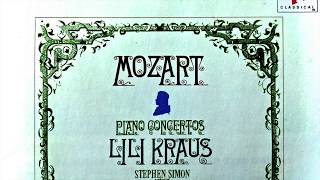 Mozart  Piano Concertos No2021222324252627  Presentation Centurys record  Lili Kraus [upl. by Nanyk]