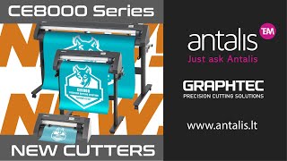 GRAPHTEC CE8000 SERIJOS PJAUSTYTUVAI [upl. by Boak]