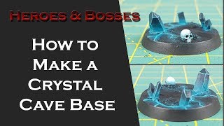 Painttech 19  Blackstone Fortress  Crystal Cave Bases  Warpstone Gems [upl. by Kevin]