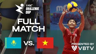 🇰🇿 KAZ vs 🇻🇳 VIE  AVC Challenge Cup 2024  Pool Play  presented by VBTV [upl. by Corine]