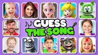 Guess The Meme amp Youtuber By Song 1  Lay Lay King Ferran Salish Matter MrBeast  Elsa Trolls 3 [upl. by Anir99]