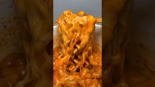 carbo buldak ramen with buldak mac and cheese gratin asmr koreanfood [upl. by Prochora607]