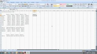 Excel B Video 7  Copying Formulas with Absolute Cell References [upl. by Leirza]