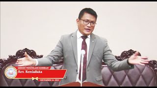 Sermon  Mari nuna zirlai pawimawh  Rev Remlalfaka [upl. by Meuse]