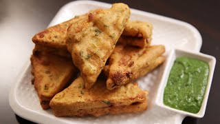 Bread Pakora Recipe  Easy To Make Snack Recipe  Ruchis Kitchen [upl. by Quill]