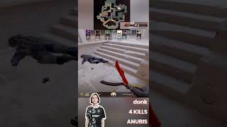 donk  ANUBIS 4KILLS  CS2 donk cs2 faceit fpl anubis donk [upl. by Atinna505]