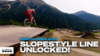 GoPro The Slopestyle Line is Unlocked  Swatch Nines 2024 [upl. by Annim]