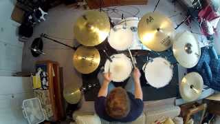 Eminem Feat Rihanna  The Monster Drum Cover [upl. by Jepum951]