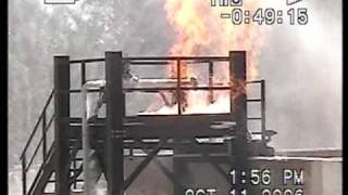 LNG JET FIRE  POOL FIRE BY MICHAEL MOORE [upl. by Alih]