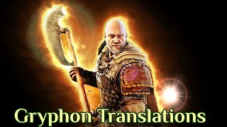 For Honor Gryphon Translations [upl. by Birck597]