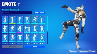 Winter Warrior Fennix Fortnite Skins Showcase With Best Dances amp Emotes [upl. by Jabon632]