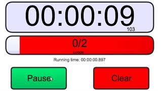 Online Stopwatch Loop Timer Demo [upl. by Tarkany521]