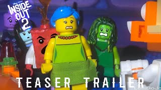 Inside out 2  Teaser Trailer in LEGO [upl. by Dewitt]