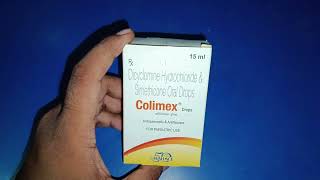 Colimex Drops  Colimex Drops Uses In Hindi  dicyclomine hydrochloride amp simethicone drops [upl. by Egamlat]