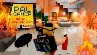 ¡¡¡OH NO SE QUEMÓ MI CASA ¡NUEVA ACTUALIZACIÓN DE BROOKHAVEN Pal Gamer  Roblox [upl. by Bello]